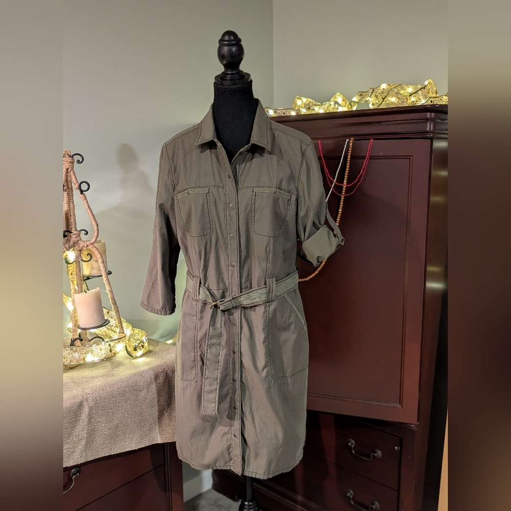 Royal Robbins Khaki Utility Dress